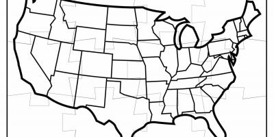 美国地图拼图